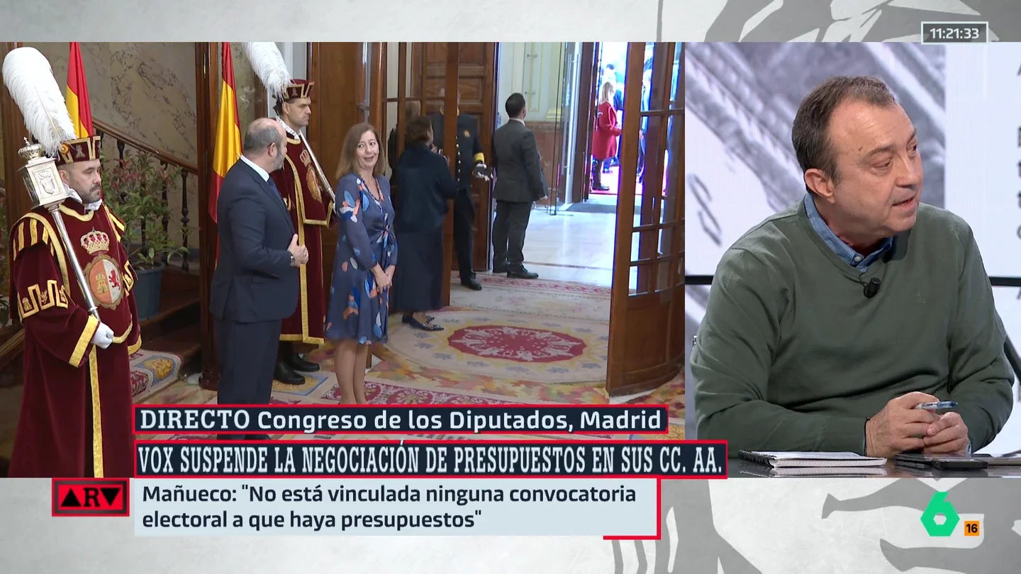 Manuel Cobo, sobre Vox: "Creo que es el mayor favorecedor de la política de Sánchez" Manuel Cobo, sobre Vox: "Creo que es el mayor favorecedor de la política de Sánchez"