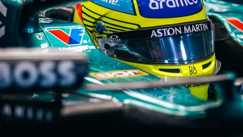 Fernando Alonso metió al AMR24 octavo en parrilla Fernando Alonso metió al AMR24 octavo en parrilla