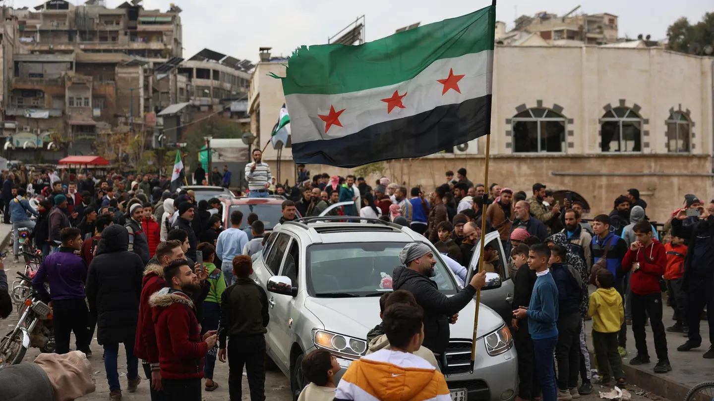 Los rebeldes sirios, en la toma de Hama Los rebeldes sirios, en la toma de Hama