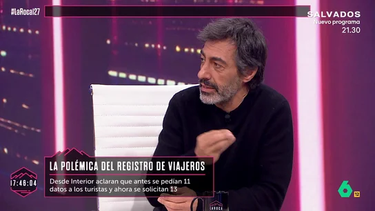 Juan del Val habla sobre el nuevo registro de viajeros Juan del Val habla sobre el nuevo registro de viajeros