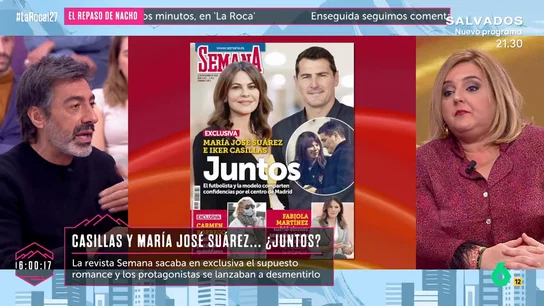 Juan del Val, indignado por los rumores sobre Iker Casillas y María José Suárez: "Dos personas se toman una cerveza y ya son pareja" Juan del Val, indignado por los rumores sobre Iker Casillas y María José Suárez: "Dos personas se toman una cerveza y ya son pareja"