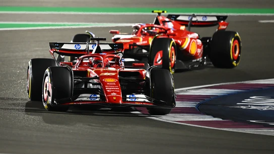 Charles Leclerc y Carlos Sainz Charles Leclerc y Carlos Sainz
