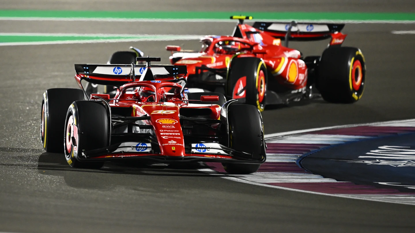 Charles Leclerc y Carlos Sainz Charles Leclerc y Carlos Sainz