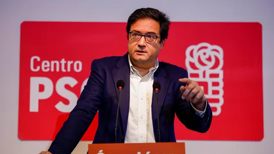 Imagen de archivo del recién proclamado líder del PSOE-M, Óscar López Imagen de archivo del recién proclamado líder del PSOE-M, Óscar López