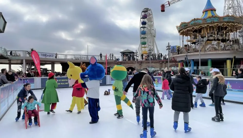 Pista de hielo del Tibidabo Pista de hielo del Tibidabo