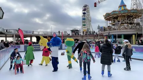 Pista de hielo del Tibidabo Pista de hielo del Tibidabo
