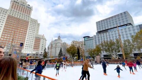 Pista de Hielo Plaza de España