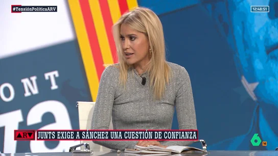Afra Blanco, sobre Puigdemont Afra Blanco, sobre Puigdemont