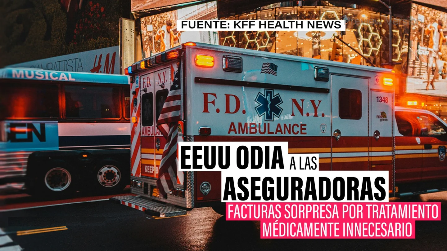 EEUU odia a las aseguradoras: facturas sorpresa por tratamiento médicamente innecesario EEUU odia a las aseguradoras: facturas sorpresa por tratamiento médicamente innecesario