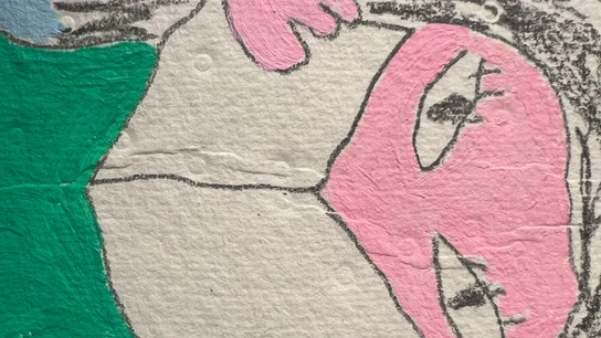 Una de las postales del proyecto benéfico. Una de las postales del proyecto benéfico.