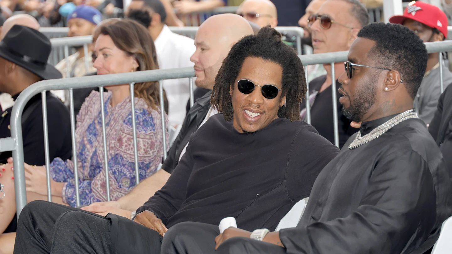 Jay-Z y Sean Combs. Jay-Z y Sean Combs.