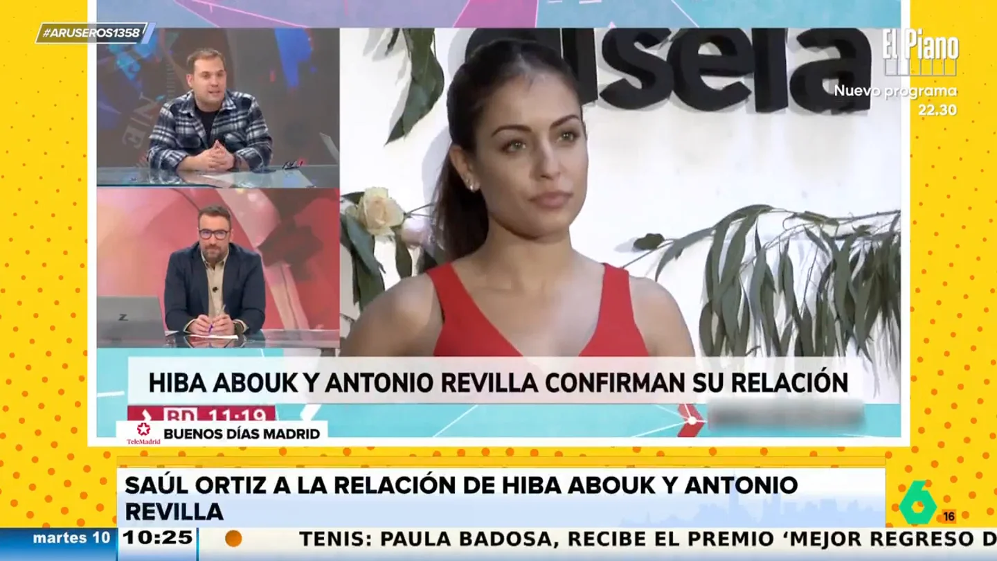 Saúl Ortiz, a las intentas fotos de Hiba Abouk y Antonio Revilla: "¡Si os vais a separar en tres meses!" Saúl Ortiz, a las intentas fotos de Hiba Abouk y Antonio Revilla: "¡Si os vais a separar en tres meses!"