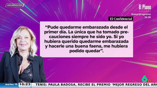 Bárbara Rey, sobre sus relaciones con el rey Juan Carlos: "Pude haberme quedado embarazada" Bárbara Rey, sobre sus relaciones con el rey Juan Carlos: "Pude haberme quedado embarazada"