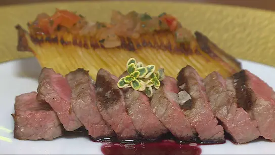Ojo de bife argentino, por el chef Óscar Castellano. Ojo de bife argentino, por el chef Óscar Castellano.