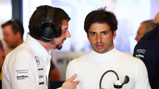 Carlos Sainz, con Williams Carlos Sainz, con Williams