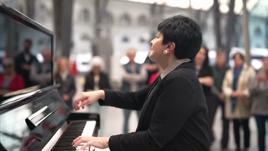 Eteri Bochorishvili, la conmovedora actuación de la pianista georgiana que desata lágrimas entre el público de 'El Piano' Eteri Bochorishvili, la conmovedora actuación de la pianista georgiana que desata lágrimas entre el público de 'El Piano'