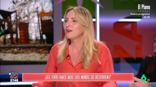 ¿Caminar descalzo provoca resfriados? La pediatra Lucía Galán desmiente este mito en Zapeando ¿Caminar descalzo provoca resfriados? La pediatra Lucía Galán desmiente este mito en Zapeando