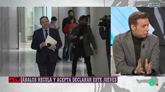 Pablo Pombo, sobre el 'caso Koldo': "A Ábalos se le está poniendo cara de Bárcenas con el paso de los días" Pablo Pombo, sobre el 'caso Koldo': "A Ábalos se le está poniendo cara de Bárcenas con el paso de los días"