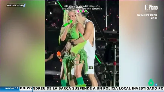 Karol G dedica 'Mi ex tenía razón' a Feid en pleno concierto y desata la locura: "Encontré a uno mejor" Karol G dedica 'Mi ex tenía razón' a Feid en pleno concierto y desata la locura: "Encontré a uno mejor"