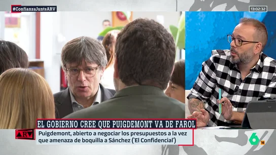 Maestre define como "bufonada" las declaraciones de Puigdemont: "Es un órdago, pero cuando te han pillado las señas" Maestre define como "bufonada" las declaraciones de Puigdemont: "Es un órdago, pero cuando te han pillado las señas"