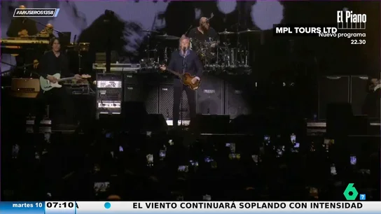 Paul Mccartney desata la locura en su concierto en Madrid Paul Mccartney desata la locura en su concierto en Madrid
