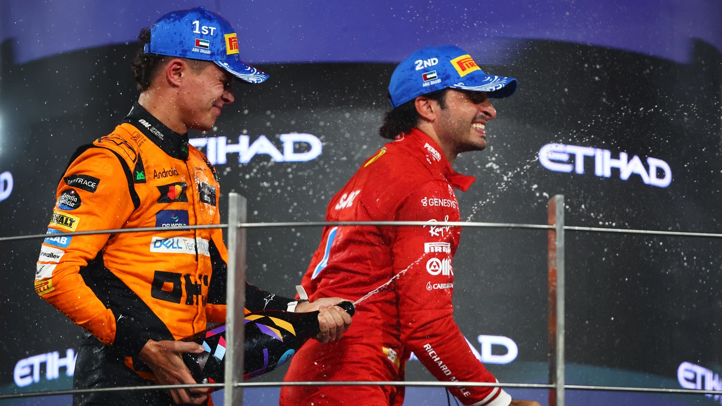 Lando Norris y Carlos Sainz Lando Norris y Carlos Sainz