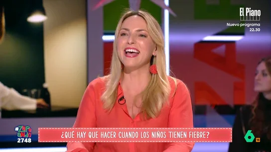 "La fiebre es amiga": Lucía Galán, pediatra, explica cómo actuar ante la fiebre en los niños en Zapeando "La fiebre es amiga": Lucía Galán, pediatra, explica cómo actuar ante la fiebre en los niños en Zapeando