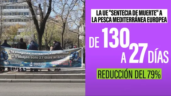 Manifestación de pescadores Manifestación de pescadores