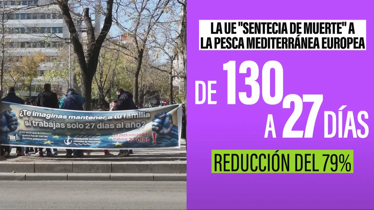 Manifestación de pescadores Manifestación de pescadores