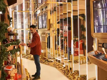 La "estación de la Navidad" de Metro de Madrid La "estación de la Navidad" de Metro de Madrid