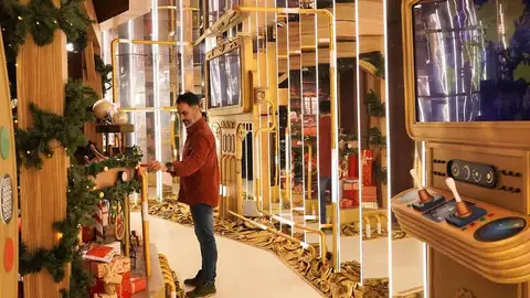La "estación de la Navidad" de Metro de Madrid La "estación de la Navidad" de Metro de Madrid