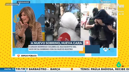 Gema López, tras salir Carmen Borrego de ver al hijo de Alejandra Rubio: "Parece que sale de declarar del juzgado" Gema López, tras salir Carmen Borrego de ver al hijo de Alejandra Rubio: "Parece que sale de declarar del juzgado"