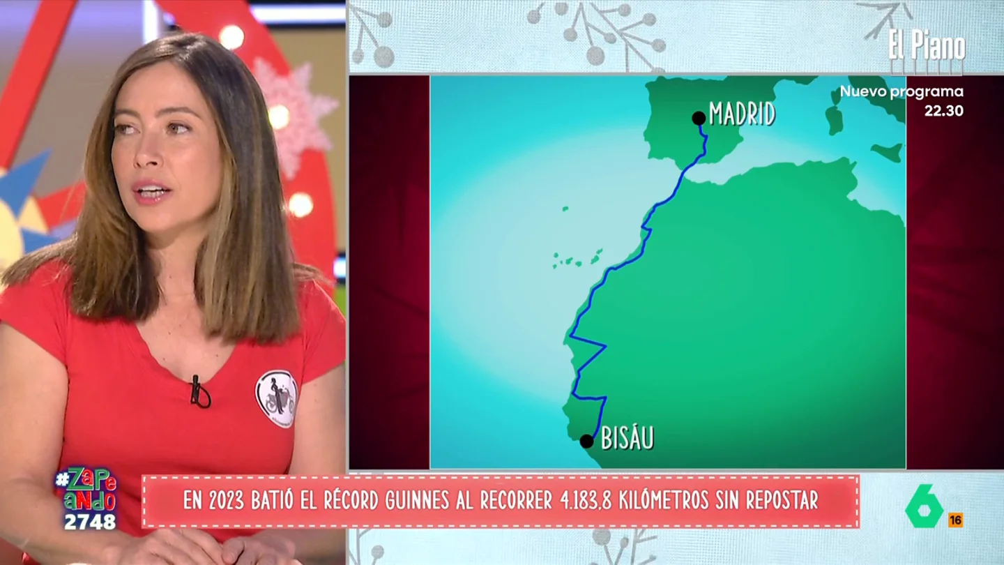De Madrid a Guinea en moto y a contrarreloj: Alicia Sornosa cuenta los detalles de su próximo reto De Madrid a Guinea en moto y a contrarreloj: Alicia Sornosa cuenta los detalles de su próximo reto