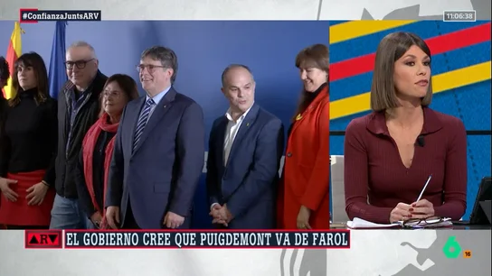 Ainhoa Martínez, sobre Puigdemont: "Da la sensación de que se le va acabando la pólvora" Ainhoa Martínez, sobre Puigdemont: "Da la sensación de que se le va acabando la pólvora"