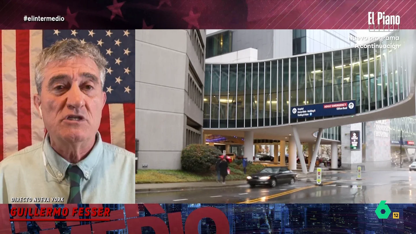 Guillermo Fesser, tras el asesinato el CEO de United Healthcare: "EEUU ha convertido la sanidad pública en un negocio" Muchas personas se han identificado con las motivaciones de Luigi Mangione, su supuesto asesino. El corresponsal indica que en EEUU "los pacientes están en manos de las aseguradoras".