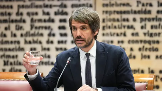 El ministro de Cultura, Ernest Urtasun, comparece en la Comisión de Cultura del Senado. El ministro de Cultura, Ernest Urtasun, comparece en la Comisión de Cultura del Senado.