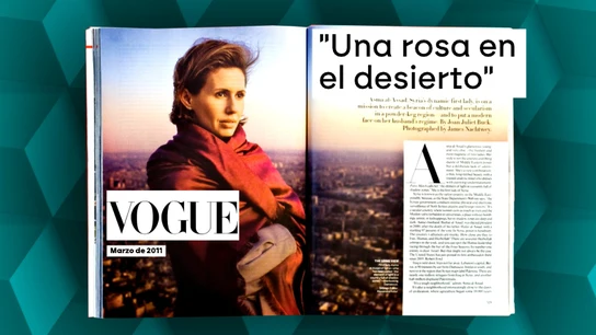 Asma Al Assad, una "rosa en el desierto" para blanquear el sangriento régimen sirio Asma Al Assad, una "rosa en el desierto" para blanquear el sangriento régimen sirio