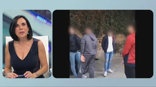 Beatriz de Vicente, sobre los matones de Vigo que atemorizan a menores: "El silencio es su aliado" La abogada Beatriz de Vicente durante su intervención en Más Vale Tarde