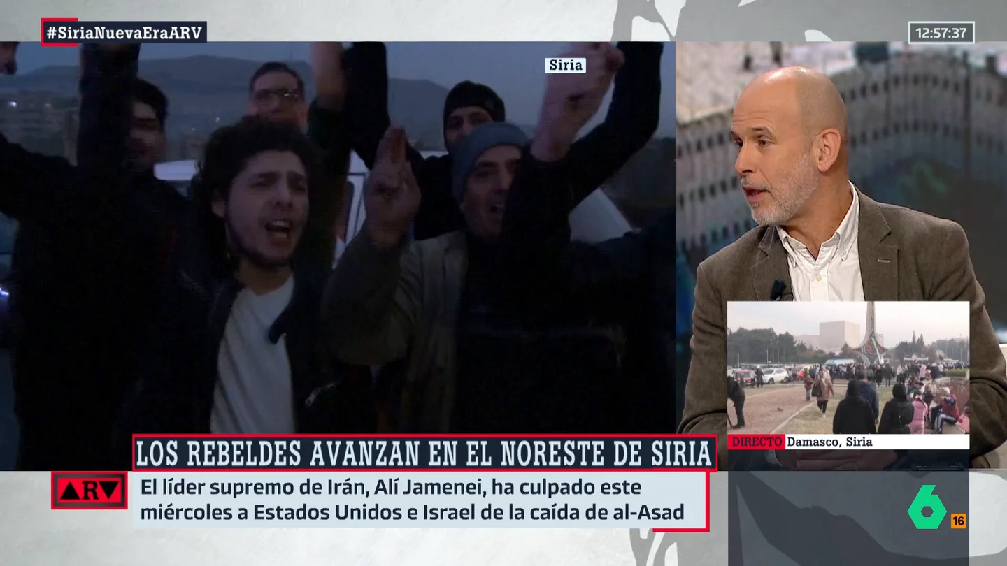 Álvarez-Ossorio, tras la caída de Al Assad: "Irán está más débil y aislado en Oriente Medio que nunca" Álvarez-Ossorio, tras la caída de Al Assad: "Irán está más débil y aislado en Oriente Medio que nunca"