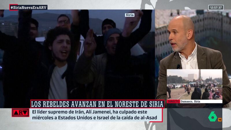  Álvarez-Ossorio, tras la caída de Al Assad: "Irán está más débil y aislado en Oriente Medio que nunca"