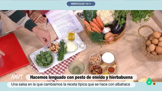 La salsa de eneldo y hierbabuena de Pablo Ojeda: ideal para pescado, pasta y lista en menos de cinco minutos La salsa de eneldo y hierbabuena de Pablo Ojeda: ideal para pescado, pasta y lista en menos de cinco minutos