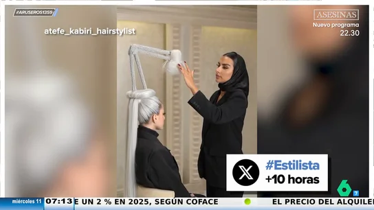Una estilista se viraliza al mostrar las espectaculares obras de arte que crea con el cabello Una estilista se viraliza al mostrar las espectaculares obras de arte que crea con el cabello
