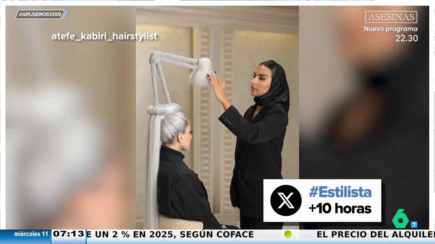 Una estilista se viraliza al mostrar las espectaculares obras de arte que crea con el cabello Una estilista se viraliza al mostrar las espectaculares obras de arte que crea con el cabello