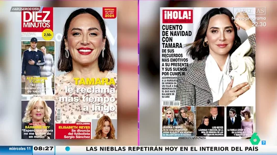 Alfonso Arús alucina al ver el cambio de Tamara Falcó en dos revistas: "Nadie diría que es la misma" Alfonso Arús alucina al ver el cambio de Tamara Falcó en dos revistas: "Nadie diría que es la misma"
