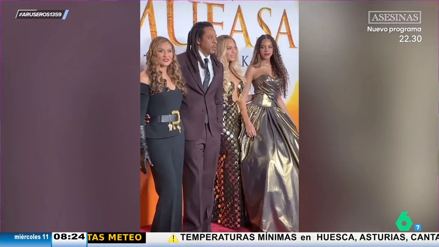 Jay-Z reaparece con Beyoncé y su hija en la premier de 'Mufasa' tras la denuncia por violación a una menor Jay-Z reaparece con Beyoncé y su hija en la premier de 'Mufasa' tras la denuncia por violación a una menor