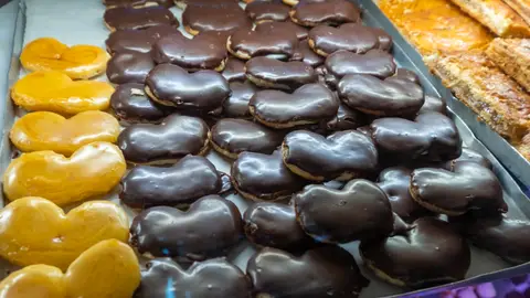 Palmeritas de Chocolate Palmeritas de Chocolate