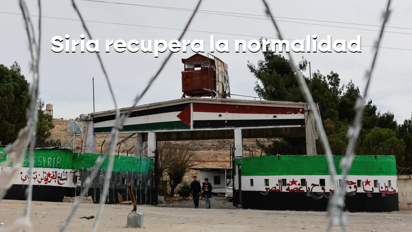 Siria recupera la normalidad Siria recupera la normalidad