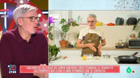 Mikel Iturriaga reivindica los platos de siempre: "Cuando lo de fuera desplaza lo local, hay que preocuparse" Mikel Iturriaga reivindica los platos de siempre: "Cuando lo de fuera desplaza lo local, hay que preocuparse"