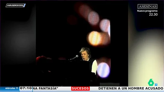 Paul Mccartney dedica unas bonitas palabras en español a su mujer: "Escribí esta canción a ella" Paul Mccartney dedica unas bonitas palabras en español a su mujer: "Escribí esta canción a ella"