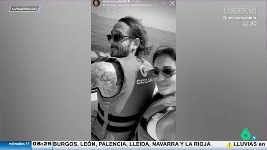 Alfonso Arús bautiza a Hiba Abouk y Antonio Revilla como "los intensitos" tras su última foto en Maldivas Alfonso Arús bautiza a Hiba Abouk y Antonio Revilla como "los intensitos" tras su última foto en Maldivas